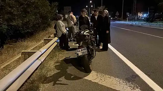 İki motosiklet çarpıştı: 2 yaralı