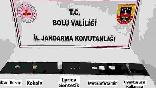 Bolu'da jandarmadan peş peşe uyuşturucu ve kaçakçılık operasyonları: 3 tutuklama