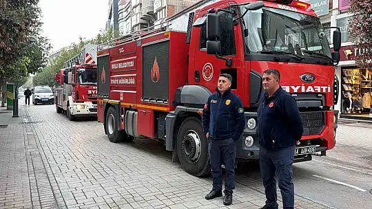 Bolu'da kablolardan yükselen dumanlar ekipleri harekete geçirdi