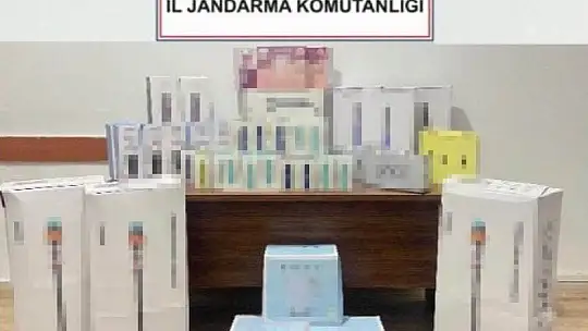 Bolu'da kaçak ürünler ele geçirildi