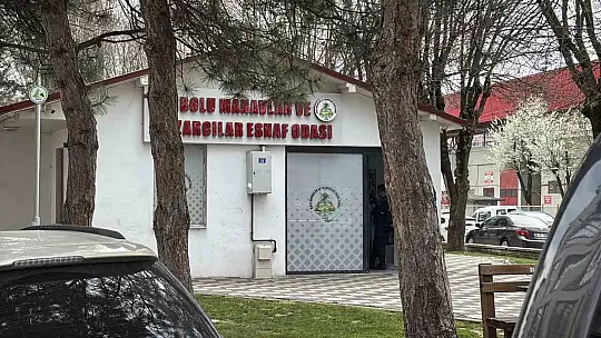 Bolu'da kooperatif ve meslek odasına 'rüşvet' operasyonu