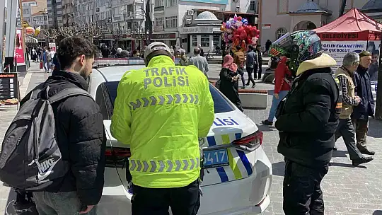 Bolu'da kural ihlali yapan bin 29 sürücüye ceza