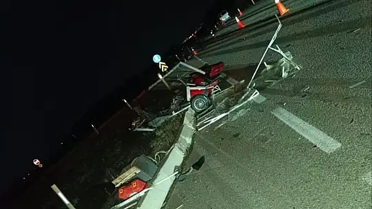 Bolu'da minibüsle motosiklet çarpıştı: 1 ölü, 1 yaralı