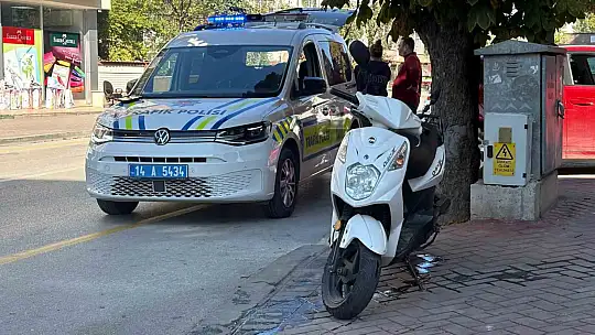 Bolu'da motosiklet ile otomobil çarpıştı: 1 yaralı