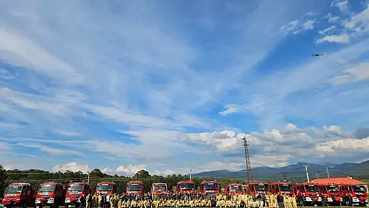 Bolu'da orman yangını ekipleri kıyasıya yarıştı: En hızlı ekip Dörtdivan'dan çıktı