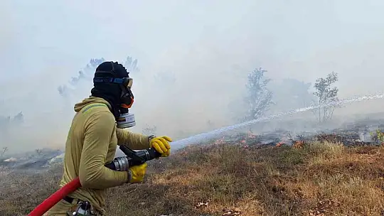 Bolu'da orman yangını: Havadan ve karadan müdahale sürüyor