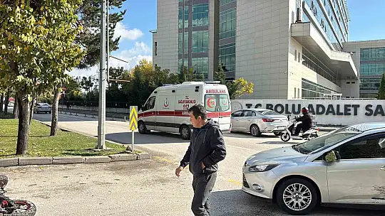 Bolu'da otomobille motosiklet çarpıştı: 1 yaralı