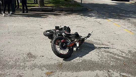 Bolu'da otomobille motosiklet çarpıştı: 1 yaralı