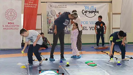 Bolu'da özel öğrenciler hayatlarını sporla renklendiriyor