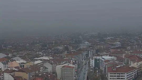 Bolu'da sis etkili oluyor: Sis tabakası böyle görüntülendi