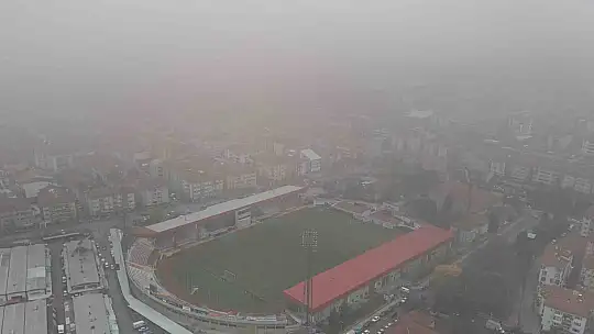 Bolu'da sis etkili oluyor: Sis tabakası böyle görüntülendi