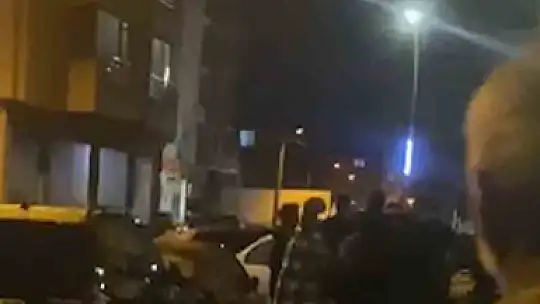 Bolu'da sokak ortasında kavga: Taraflar güçlükle ayrıldı