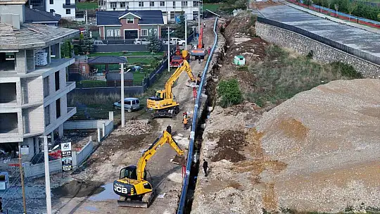 Bolu'da su kesintisine yol açan alt yapı sorunu düzeltiliyor