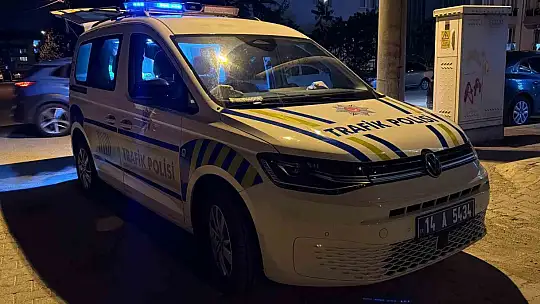 Bolu'da taksi ile motokurye çarpıştı: 1 yaralı