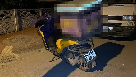 Bolu'da taksi ile motokurye çarpıştı: 1 yaralı