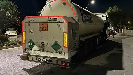 Bolu'da tankerden azot gazı sızıntısı korkuttu