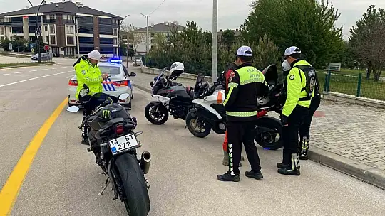 Bolu'da trafik denetimlerinde ceza yağdı: 6 milyon lira
