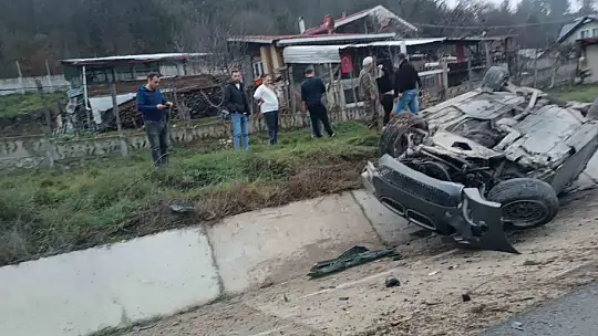 Bolu'da trafik kazası: 2 yaralı