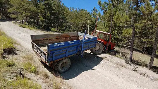 Bolu'da traktörden düşen 2 kişi yaralandı