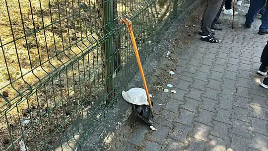 Yaya geçidinde otomobil yaşlı adama çarptı: 1 yaralı