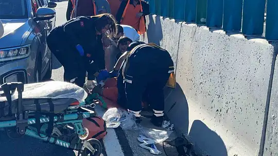 Bolu Dağı'nda karayolları işçisine cip çarptı