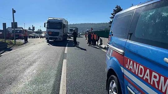 Bolu Dağı'nda karayolları işçisine cip çarptı