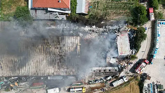 Bolu'daki fabrika yangını kontrol altına alındı