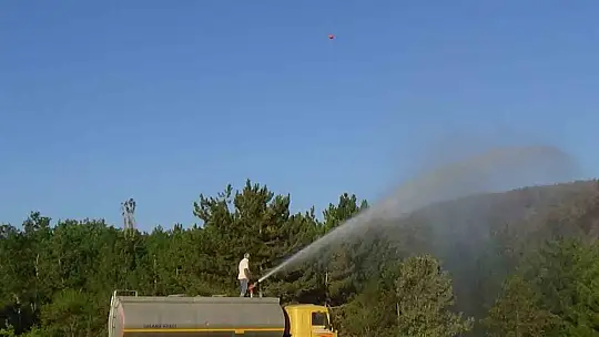 Bolu'daki orman yangını kısmen kontrol altında: 2 gözaltı