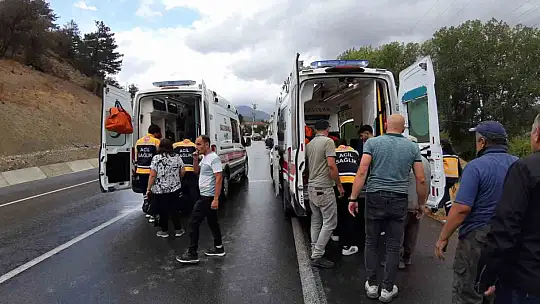 Bolu-Mudurnu yolunda feci kaza: 10 yaralı