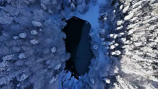 Bolu'nun dağlarında eşsiz manzara