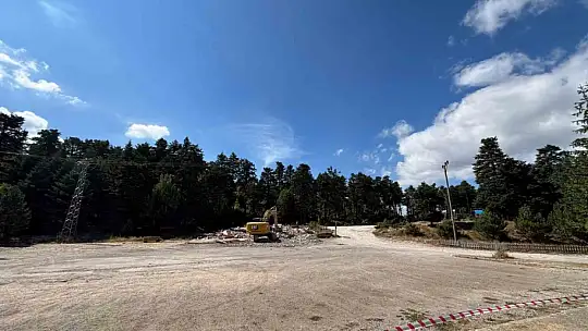 Bolu'nun gözdesi Gölcük'te yenileme çalışmaları
