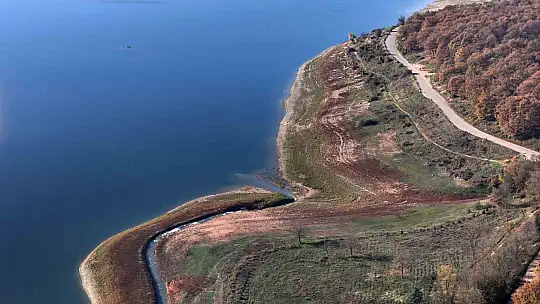 Bolu'nun içme ve kullanma suyunu karşılayan göle son yağışlar etki etti