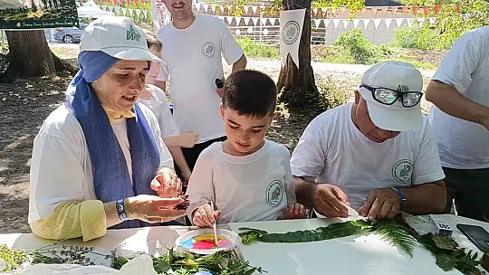 Bolulu Elif bebek ilk kampını Bartın'da yaptı