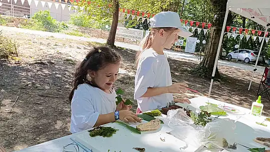 Bolulu Elif bebek ilk kampını Bartın'da yaptı
