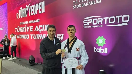 Bolulu genç sporcu Yusuf Efe Mızrak, Türkiye şampiyonu oldu
