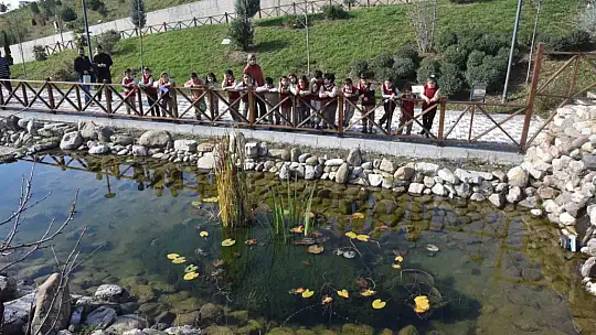 Botanik Bahçesini minikler gezdi