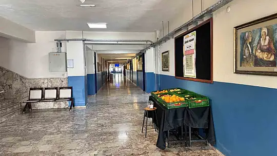 Bu okulda manav var, görevli yok