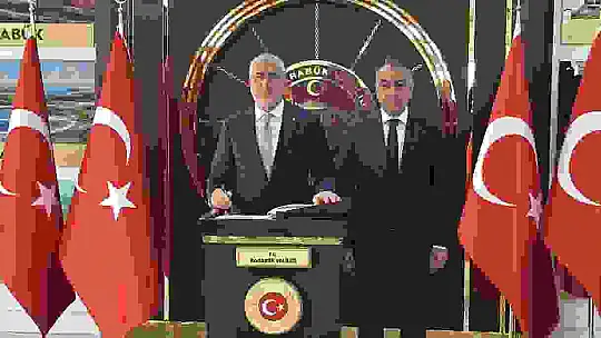 Çalışma ve Sosyal Güvenlik Bakanı Işıkhan Karabük'te