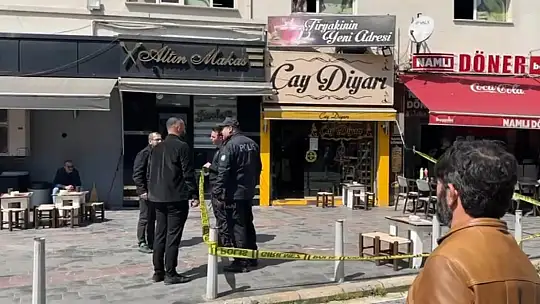 Çay ocağında başından vurulmuş halde bulundu