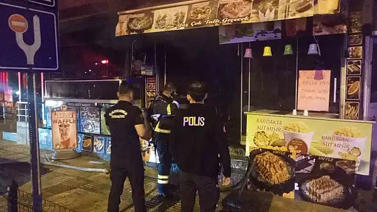 Çaycuma'da işyerinde çıkan yangın korkuttu