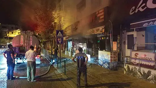 Çaycuma'da işyerinde çıkan yangın korkuttu