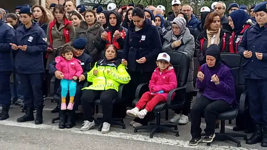 Çaycuma'da kalbine yenik düşen jandarma personeline son görev