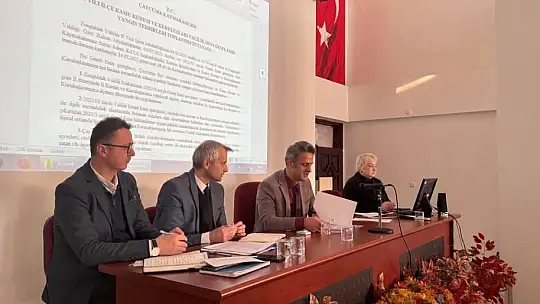 Çaycuma'da yangın güvenliği toplantısı düzenlendi