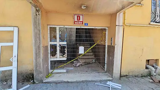 Çaycuma'daki doğalgaz patlaması sonrası tahliye edilen apartman mühürlendi