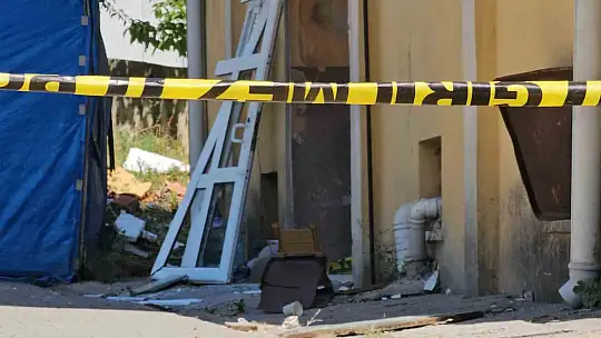 Çaycuma'daki doğalgaz patlaması sonrası tahliye edilen apartman mühürlendi