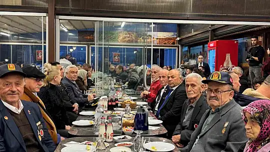 Çaycuma protokolü şehit yakınları ve gazilerle iftarda bir araya geldi