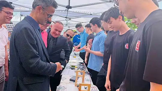 Çaycuma TSO Fen Lisesi'nde teknoloji ve sanat rüzgârı esti