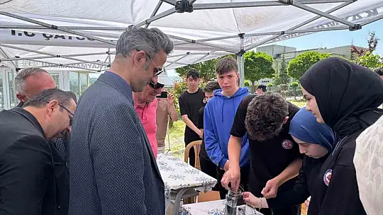 Çaycuma TSO Fen Lisesi'nde teknoloji ve sanat rüzgârı esti