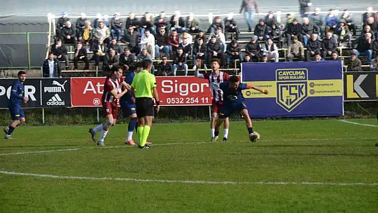 Çaycumaspor Terakki karşısında yenik düştü: 1-0