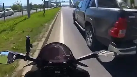 Cezaya rağmen tehlikeli sürüşe devam etti